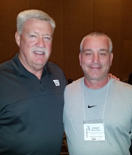 Coach Gilbride and I at the Houston Glazier Clinic