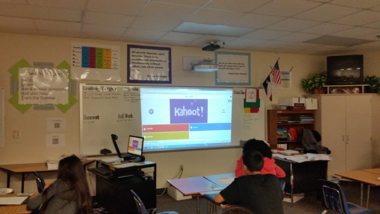 Student's Playing Kahoot